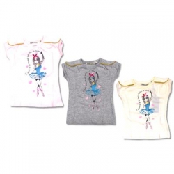 T-shirt dziewczęcy-100548