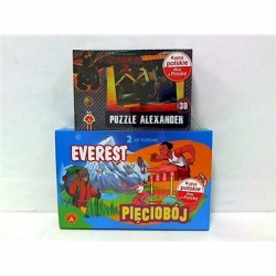 EVEREST-PIĘCIOBÓJ GRY PLANSZOWE-101012