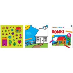 KOLOROWANKA 21X21 RAZ DWA TRZY-101228