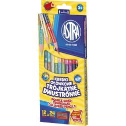 KREDKI 12KOL TRJ OŁ ASTRA VISION DWUSTRONNE-101375