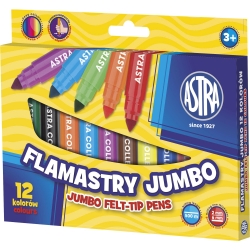 FLAMASTRY 12KOL JUMBO ASTRA-101383