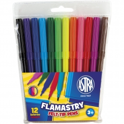 FLAMASTRY 12KOL ASTRA-101386