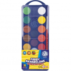 Farby 18kol 23,5 akwarele,-101400