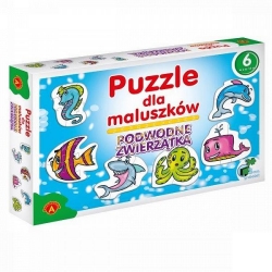 Puzzle dla maluszków podwodne zwierzętaALEX-103497