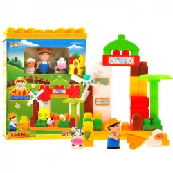Klocki farmer taczki 41-elementów-103952