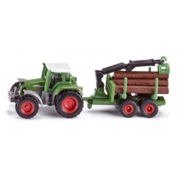 Siku Super: Seria 16 - Traktor z leśną przyczepą-104726