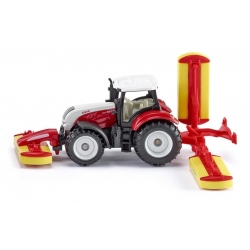 S1672 Siku 16 Traktor Steyr z kosiarką-104729