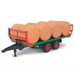 PRZYCZEPA DO TRANSPORTU SIANA   8 BEL (02220) BRUDER-105105