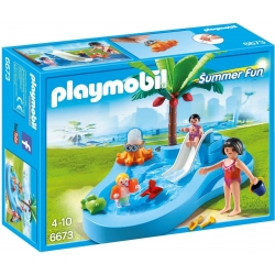 Playmobil 6673 Dziecięcy basenik ze zjeżdżalnią-106833