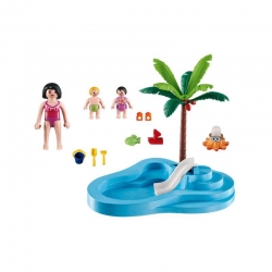 Playmobil 6673 Dziecięcy basenik ze zjeżdżalnią-106835