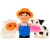 Klocki farmer taczki 41-elementów-103951